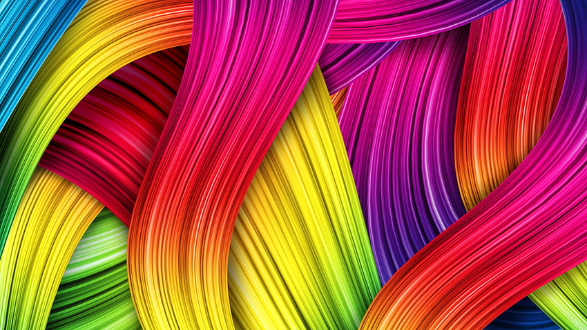 Animated Colorful Thread With Resolutions 1920Ã1080 Pixel HD wallpaper